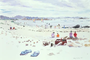 Bahía de Cobo, Guernsey, 1987